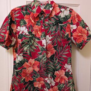 Women's tiki shirt